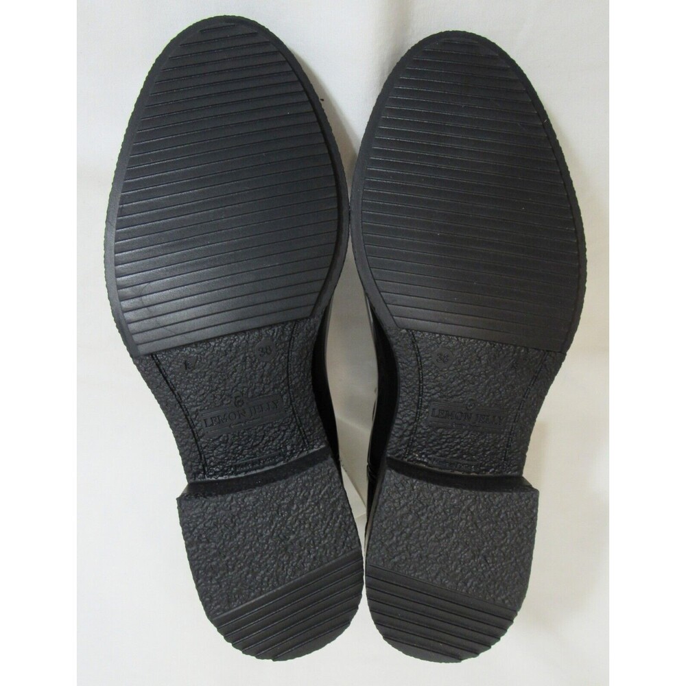 Lemon Jelly Black Vegan Chelsea Rain Booties Size 8 /38 NWT - Picture 8 of 8